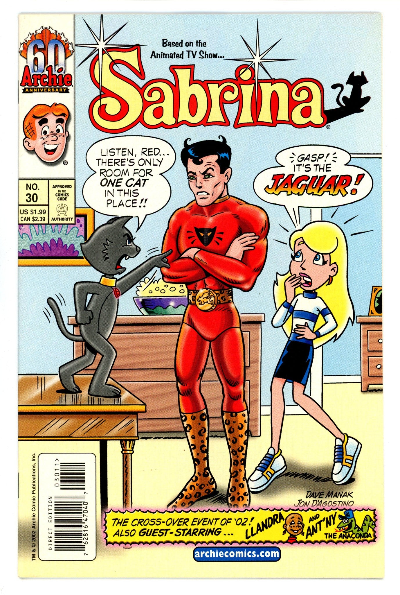 Sabrina Vol 3 30 FN (6.0) (2002) 