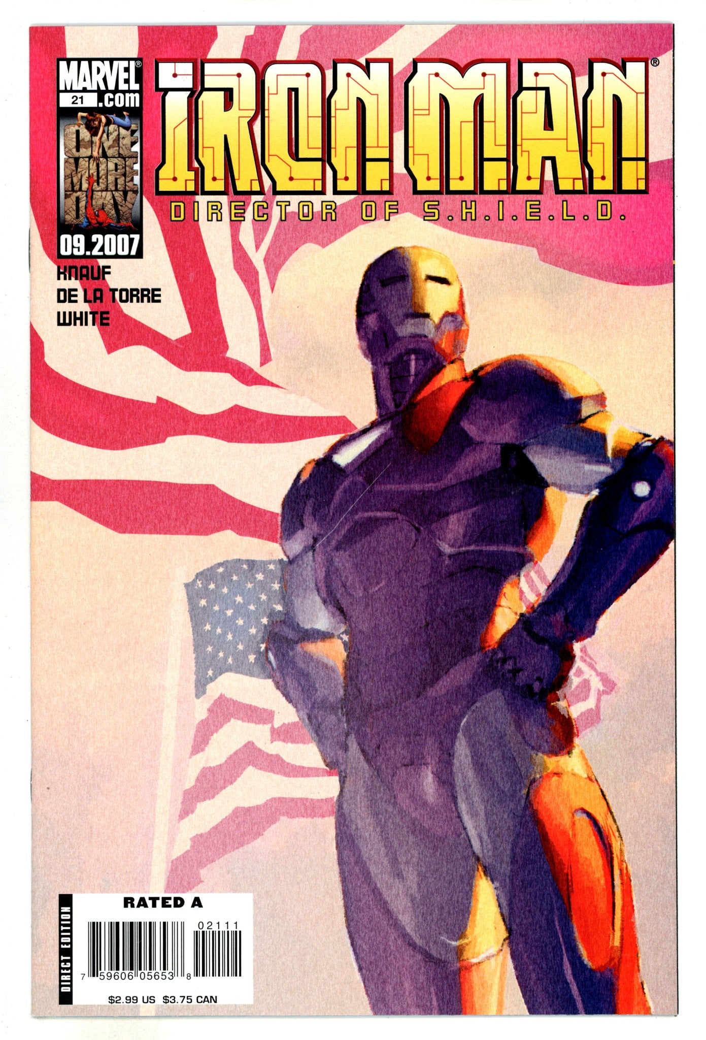 The Invincible Iron Man Vol 4 21 High Grade (2007) 