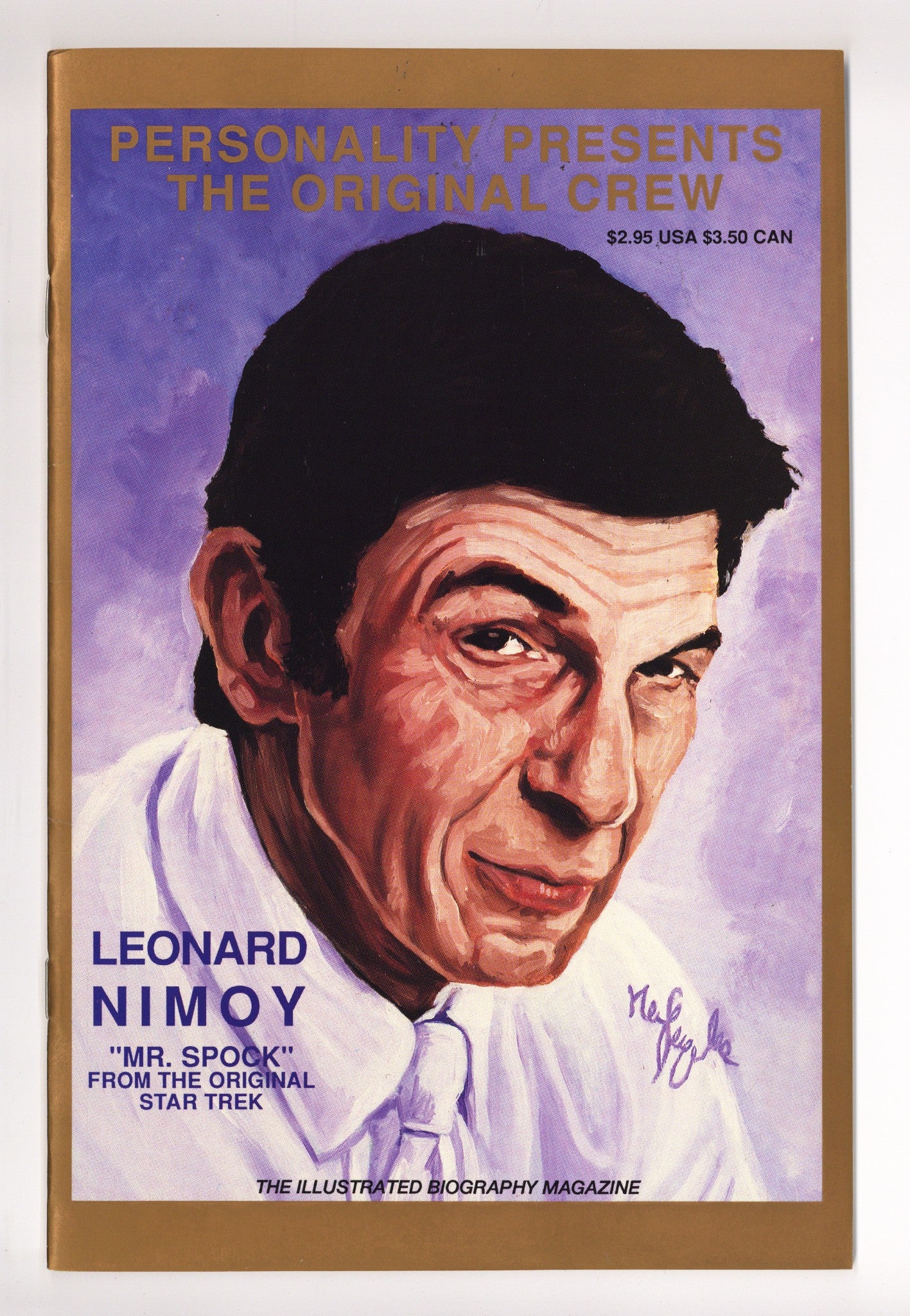 The Original Crew 2 Mid Grade Leonard Nimoy (1991) 