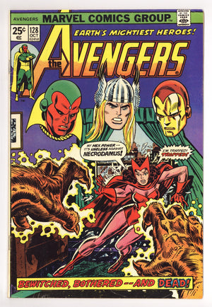 The Avengers Vol 1 128 VG+ (4.5) (1974)