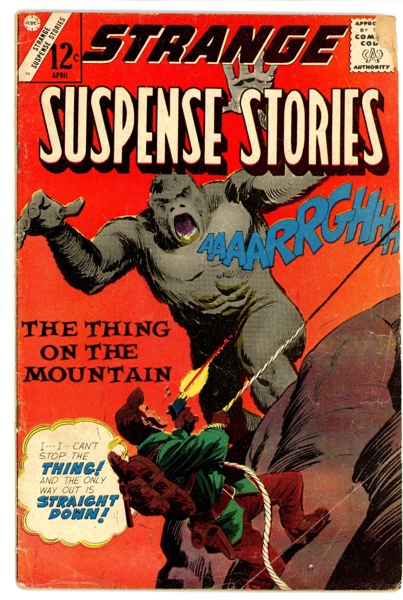 Strange Suspense Stories 74 GD+ (2.5) (1965) 