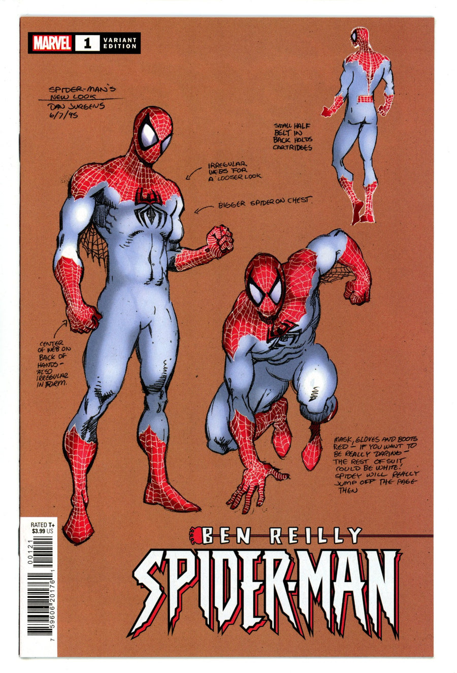 Ben Reilly: Spider-Man 1 High Grade (2022) Jurgens Incentive Variant 