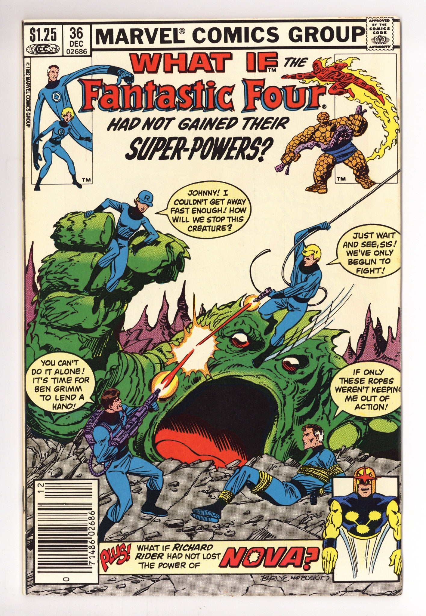 What If? Vol 1 36 VF- (7.5) (1982) Canadian Price Variant 