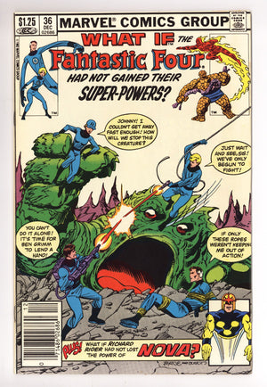 What If? Vol 1 36 VF- (7.5) (1982) Canadian Price Variant