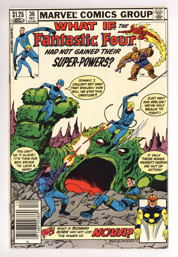 What If? Vol 1 36 VF- (7.5) (1982) Canadian Price Variant