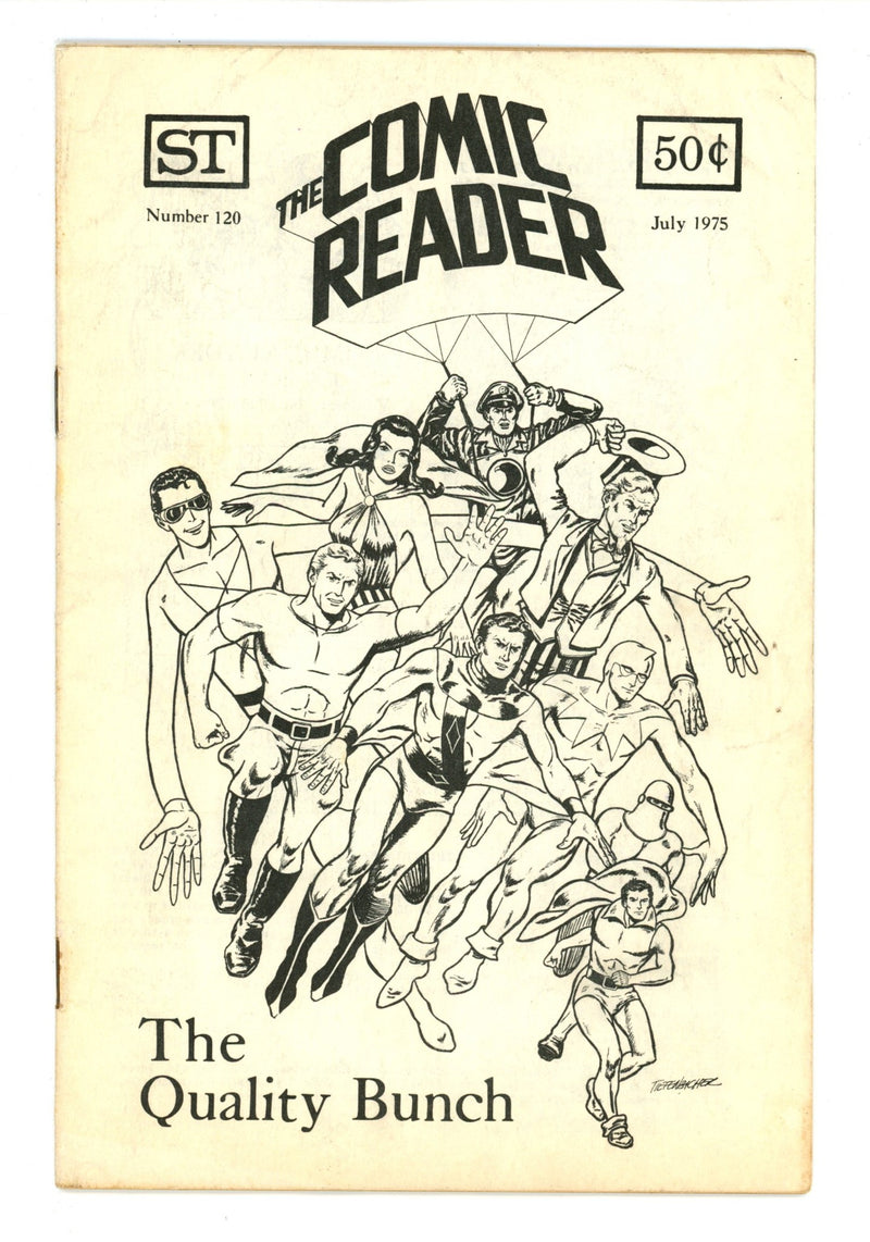 Comic Reader 120 VG+ (4.5) (1975) 