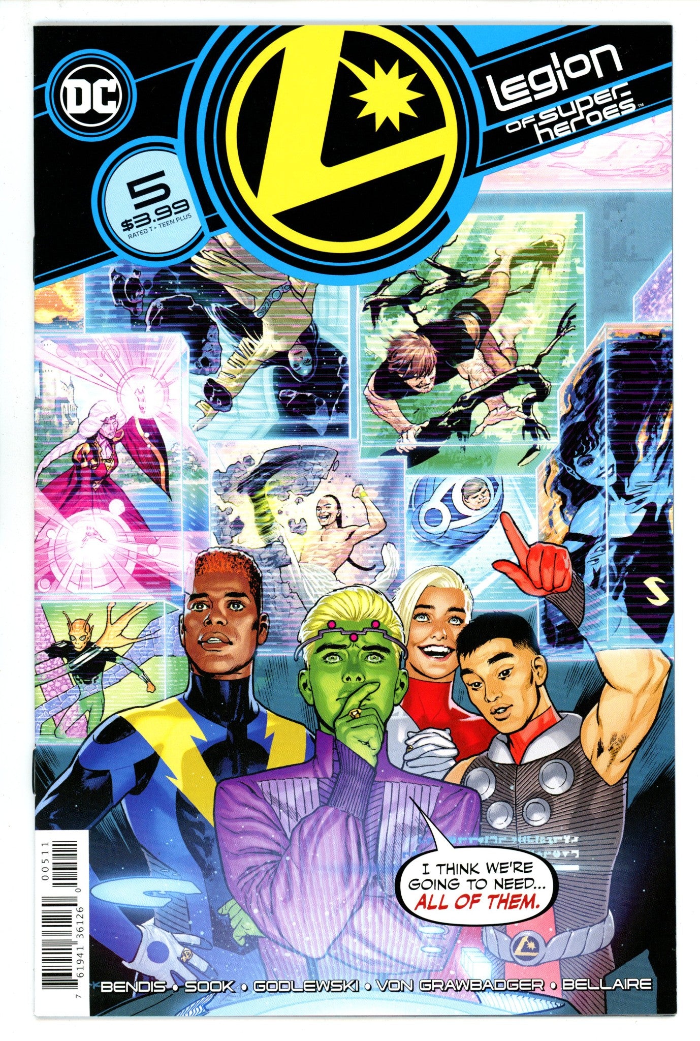 Legion of Super-Heroes Vol 8 5 High Grade (2020) 