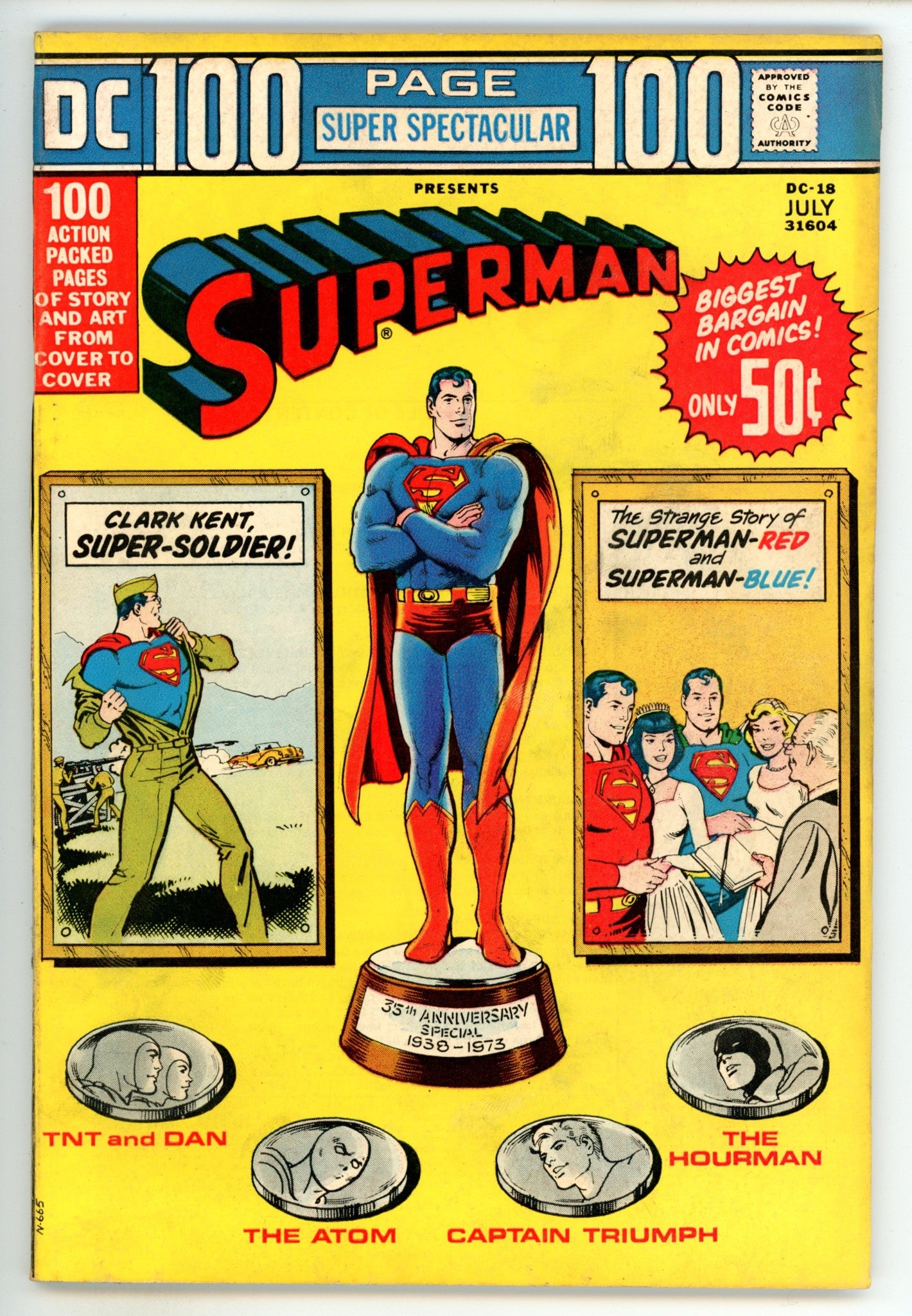 100-Page Super Spectacular DC-18 FN (6.0) (1973) 