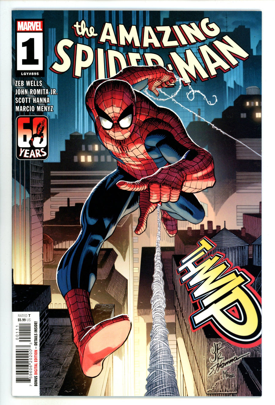 The Amazing Spider-Man Vol 6 1 (895)  High Grade  (2022)  