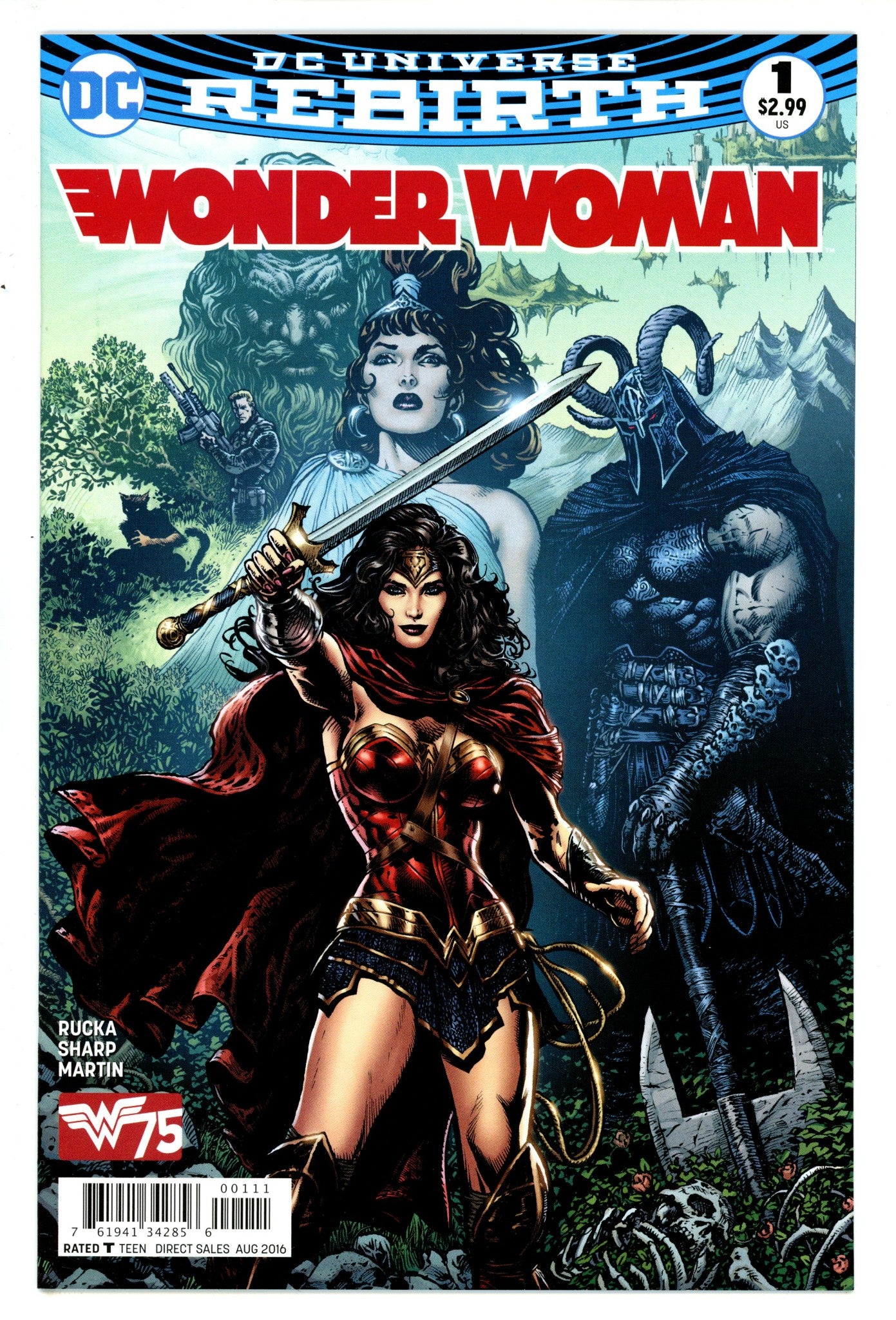 Wonder Woman Vol 5 1 High Grade (2016) 