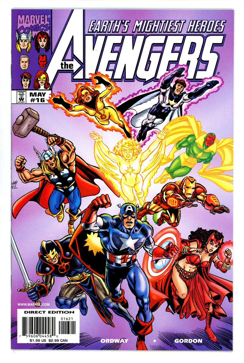 Avengers Vol 3 16 High Grade (1999) Ordway Variant 