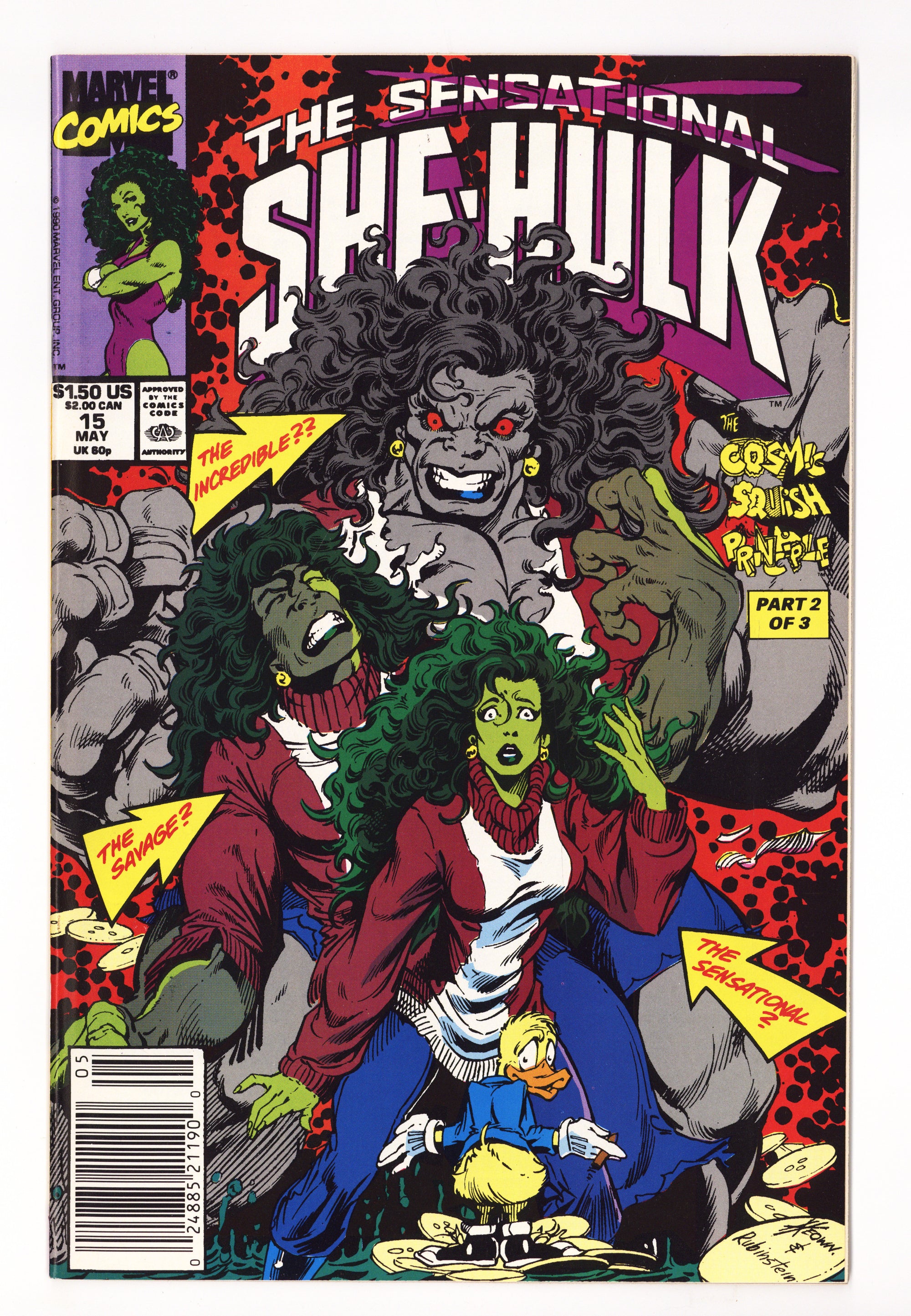 The Sensational She-Hulk Vol 1 15 High Grade (1990) 