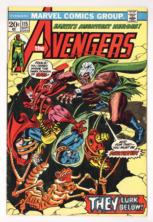 The Avengers Vol 1 115  FN (6.0)   (1973)