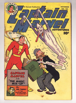 Captain Marvel Adventures 102 VG (4.0) (1949)