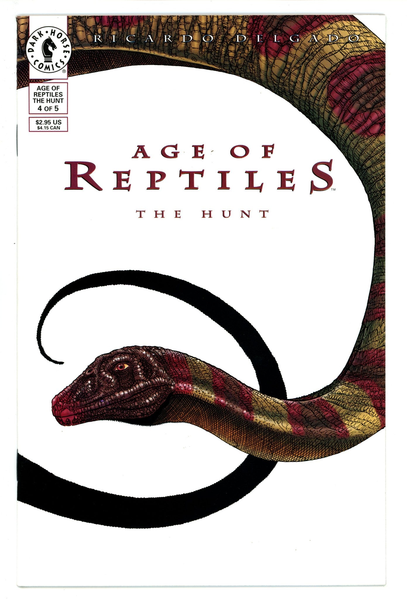 Age of Reptiles: The Hunt 4 VF+ (8.5) (1996) 