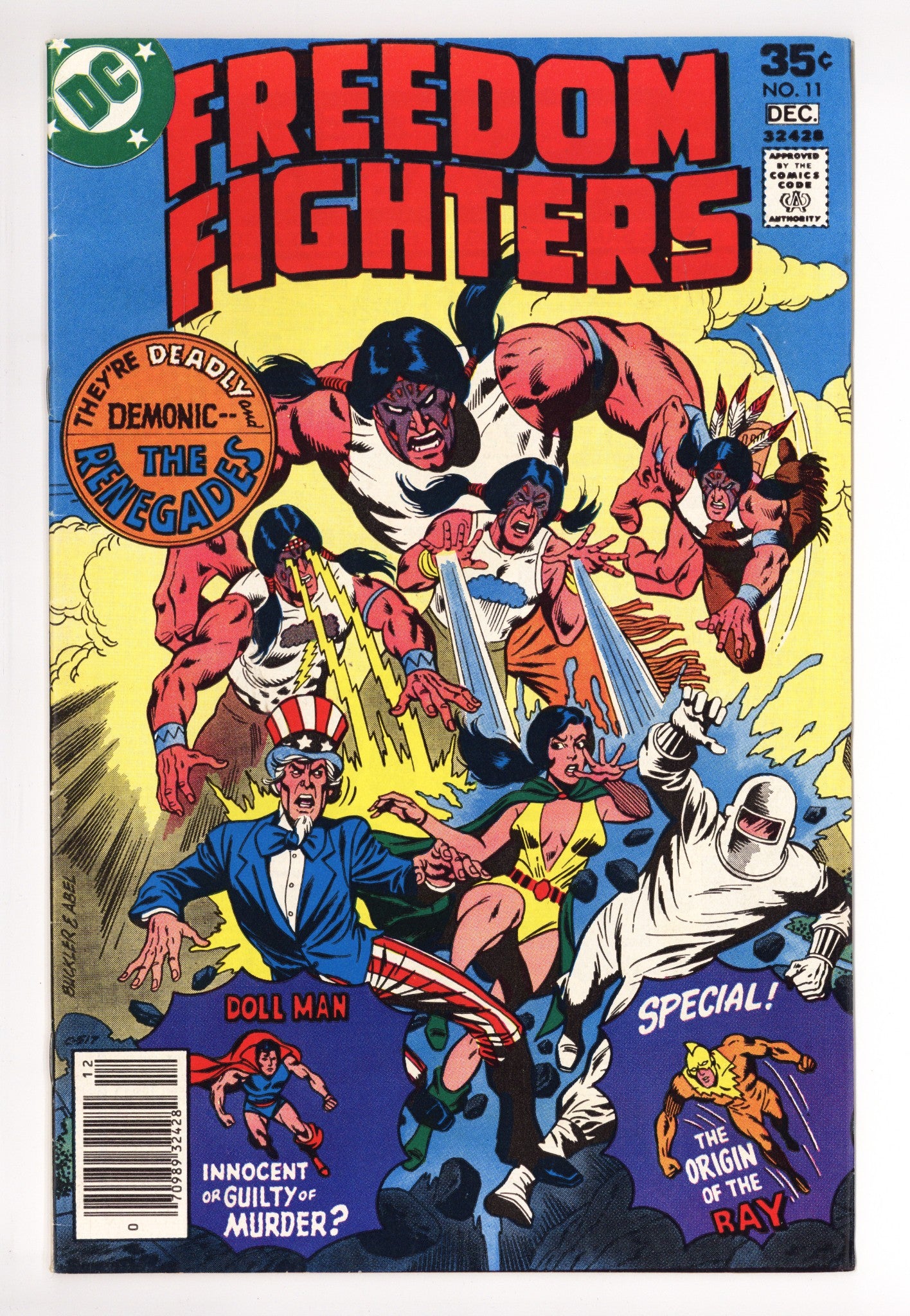 Freedom Fighters Vol 1 11 Mid Grade (1977) 