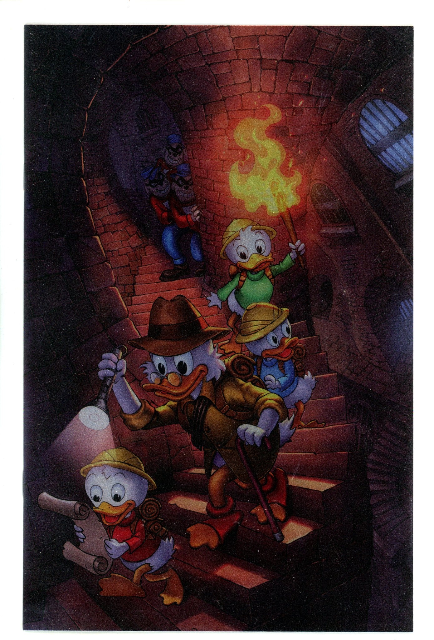 Ducktales 3 Quah Foil Virgin Incentive Variant NM (2025)