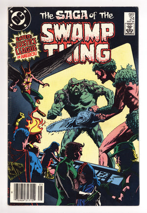 The Saga of Swamp Thing Vol 2 24 VG/FN (5.0) (1984) Canadian Price Variant