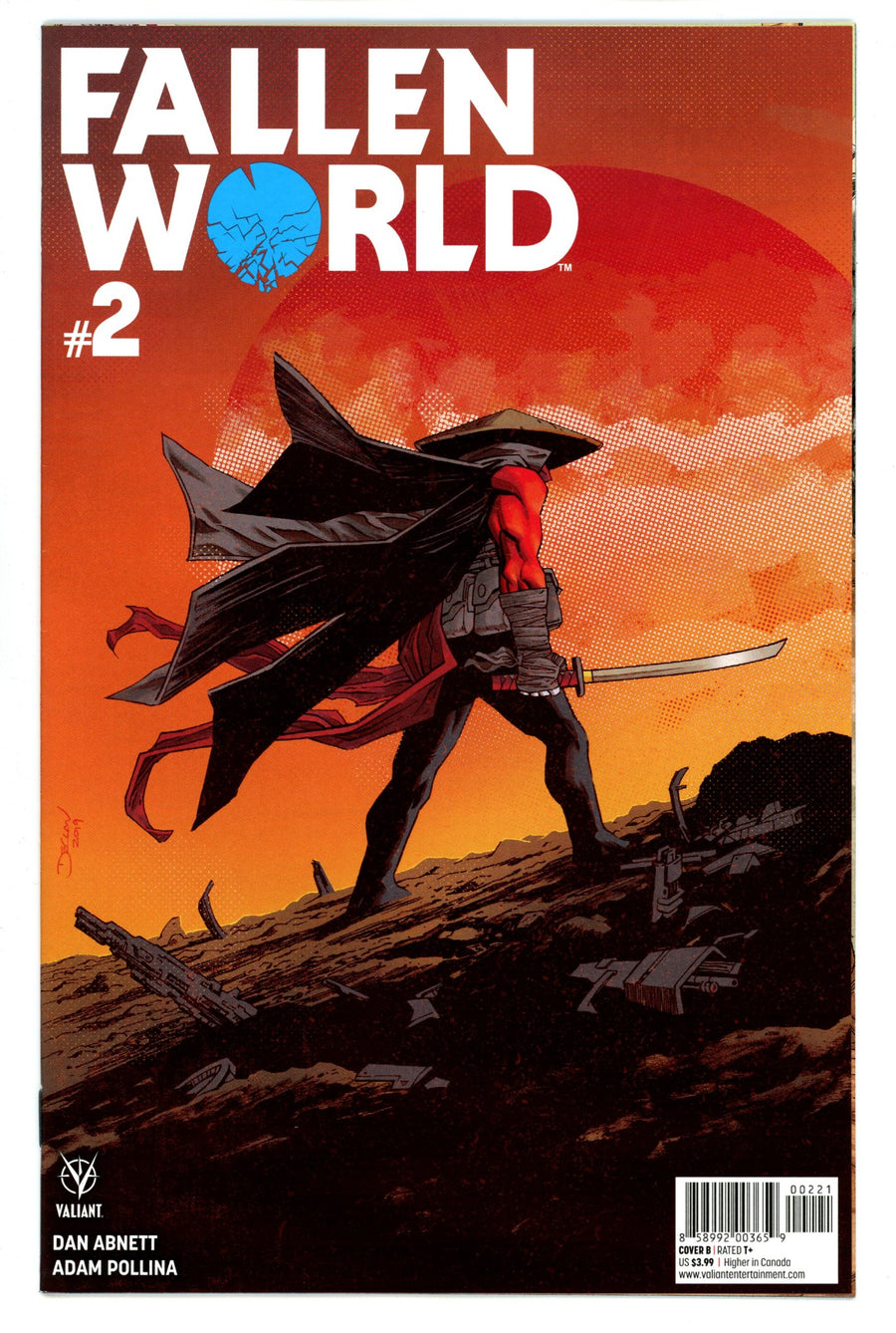 Fallen World 2 High Grade (2019) Shalvey Variant 