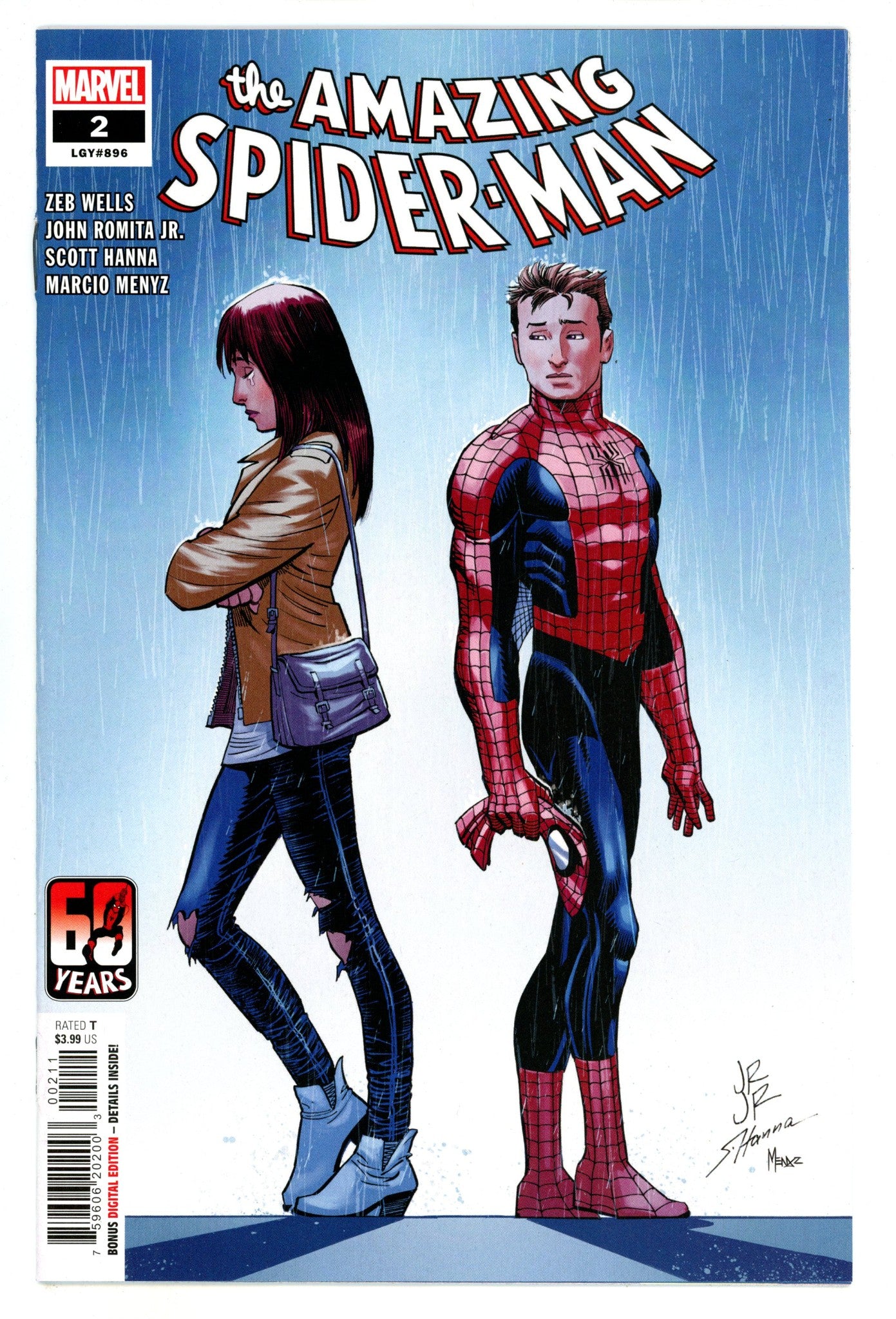 The Amazing Spider-Man Vol 6 2 (896)  High Grade  (2022)  
