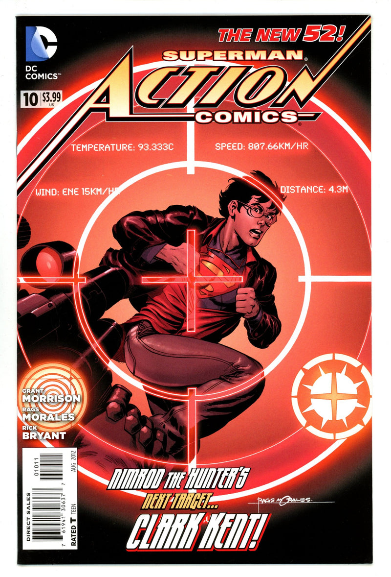 Action Comics Vol 2 10 High Grade (2012) 