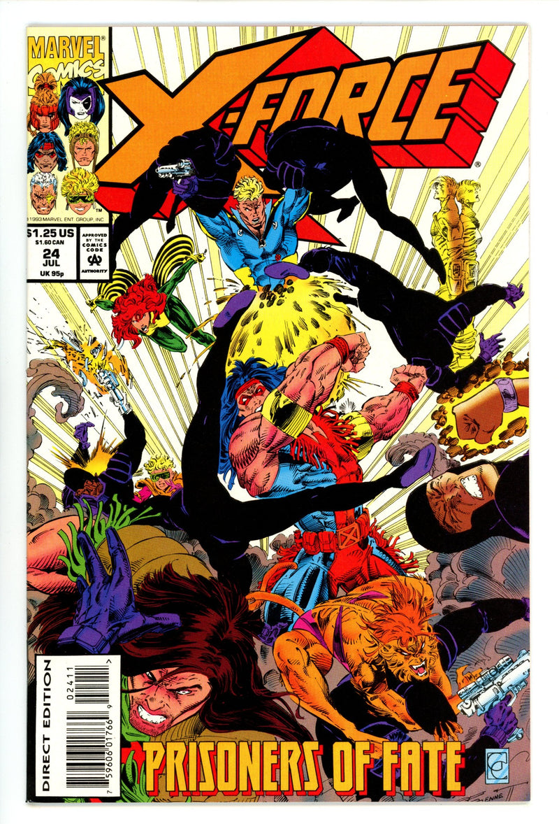 X-Force Vol 1 24 High Grade (1993) 