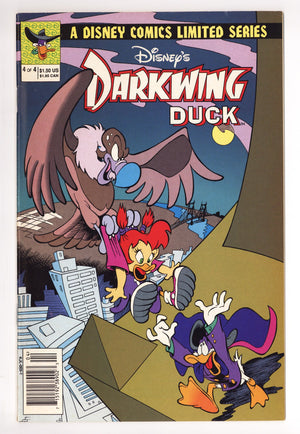 Disney's Darkwing Duck Limited Series Vol 1 4 Mid Grade (1992) Newsstand