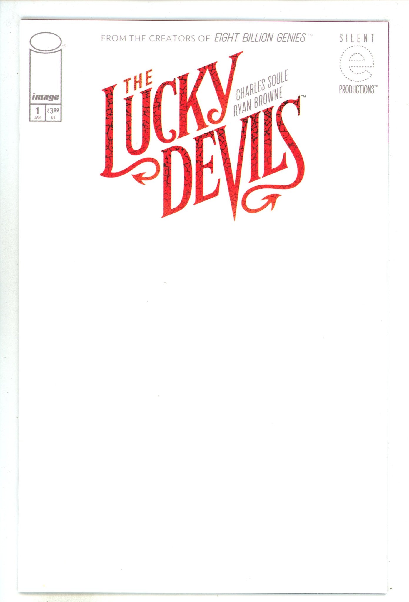 Lucky Devils 1 Blank Variant (2025)
