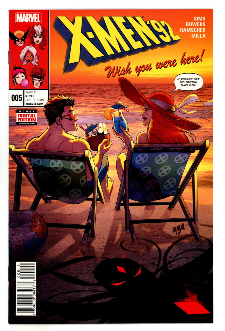 X-Men '92 Vol 2 5 High Grade (2016) 
