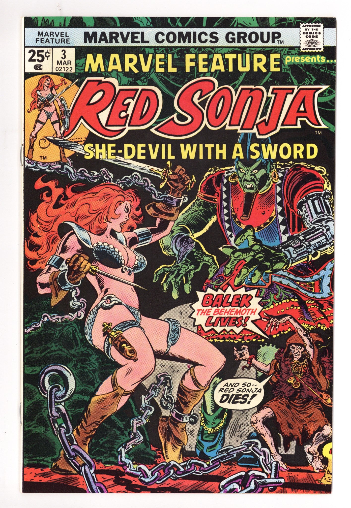 Marvel Feature Vol 2 3  NM- (9.2)   (1976)        