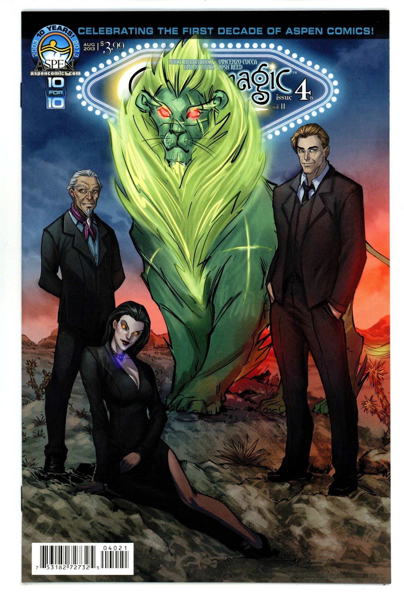 Charismagic Vol 2 4 VF/NM (9.0) (2013) Oum Variant 