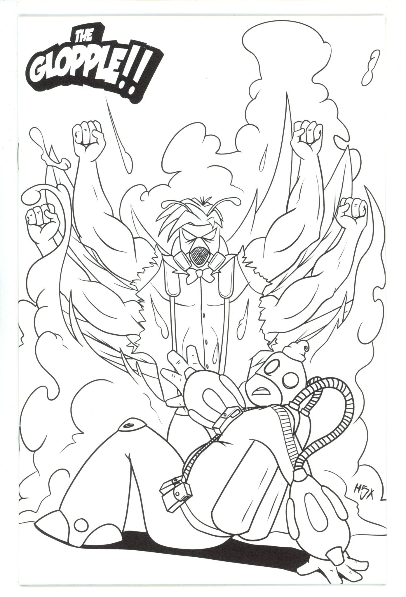 Glopple  2 Chambers  B&W Variant   (2025)