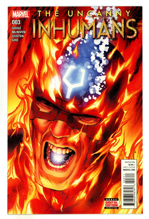 Uncanny Inhumans 3 High Grade (2016)