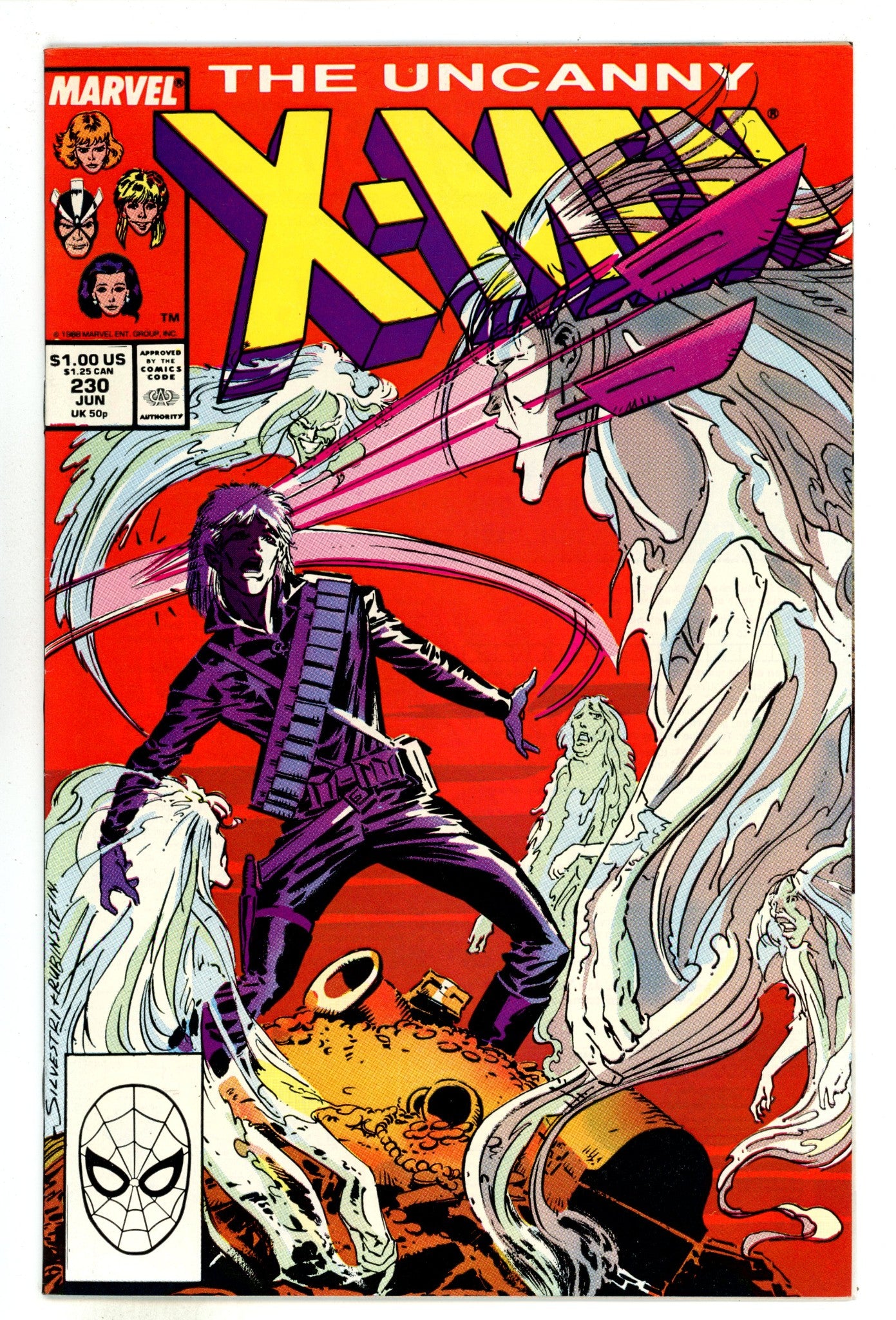 The Uncanny X-Men Vol 1 230 Mid Grade (1988) 