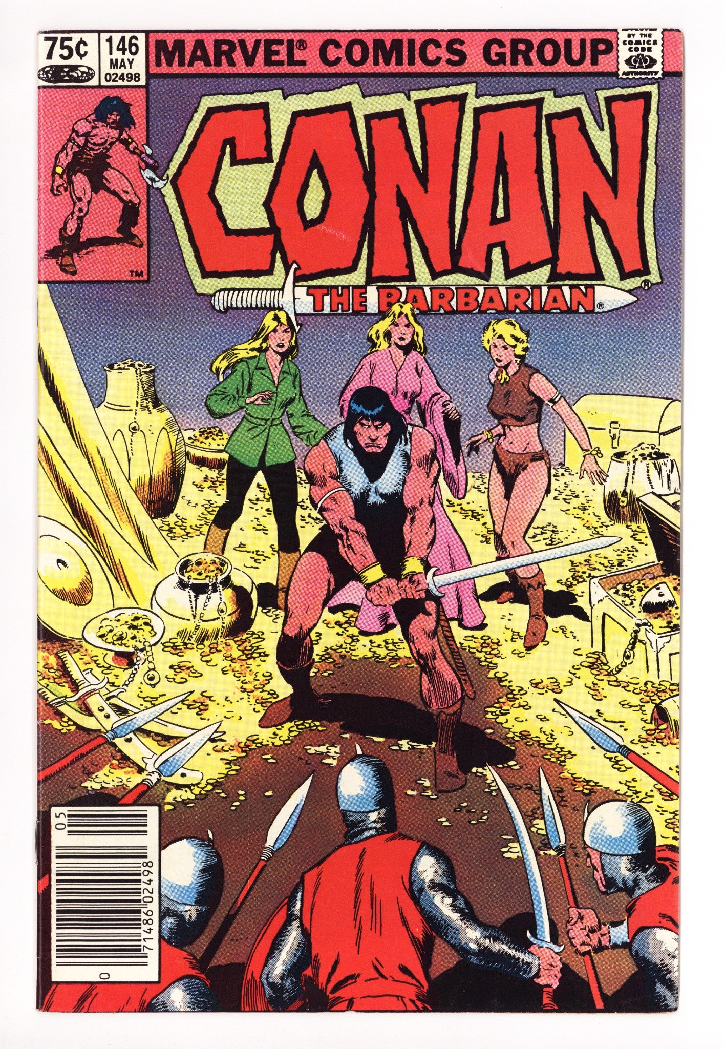Conan the Barbarian Vol 1 146 Mid Grade (1983) Canadian Price Variant 