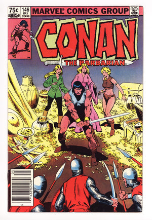 Conan the Barbarian Vol 1 146 Mid Grade (1983) Canadian Price Variant