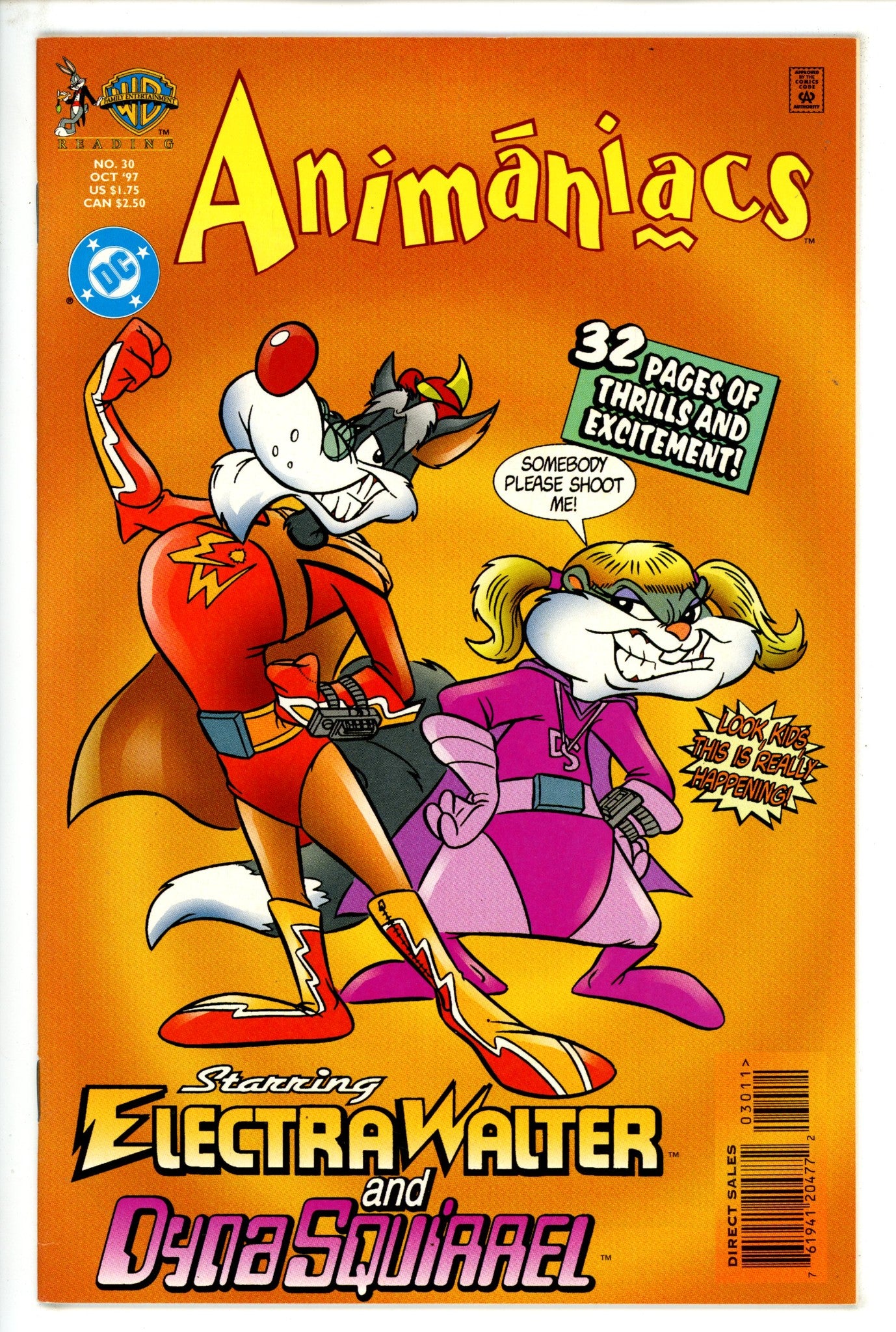 Animaniacs 30 VF+ (1997)