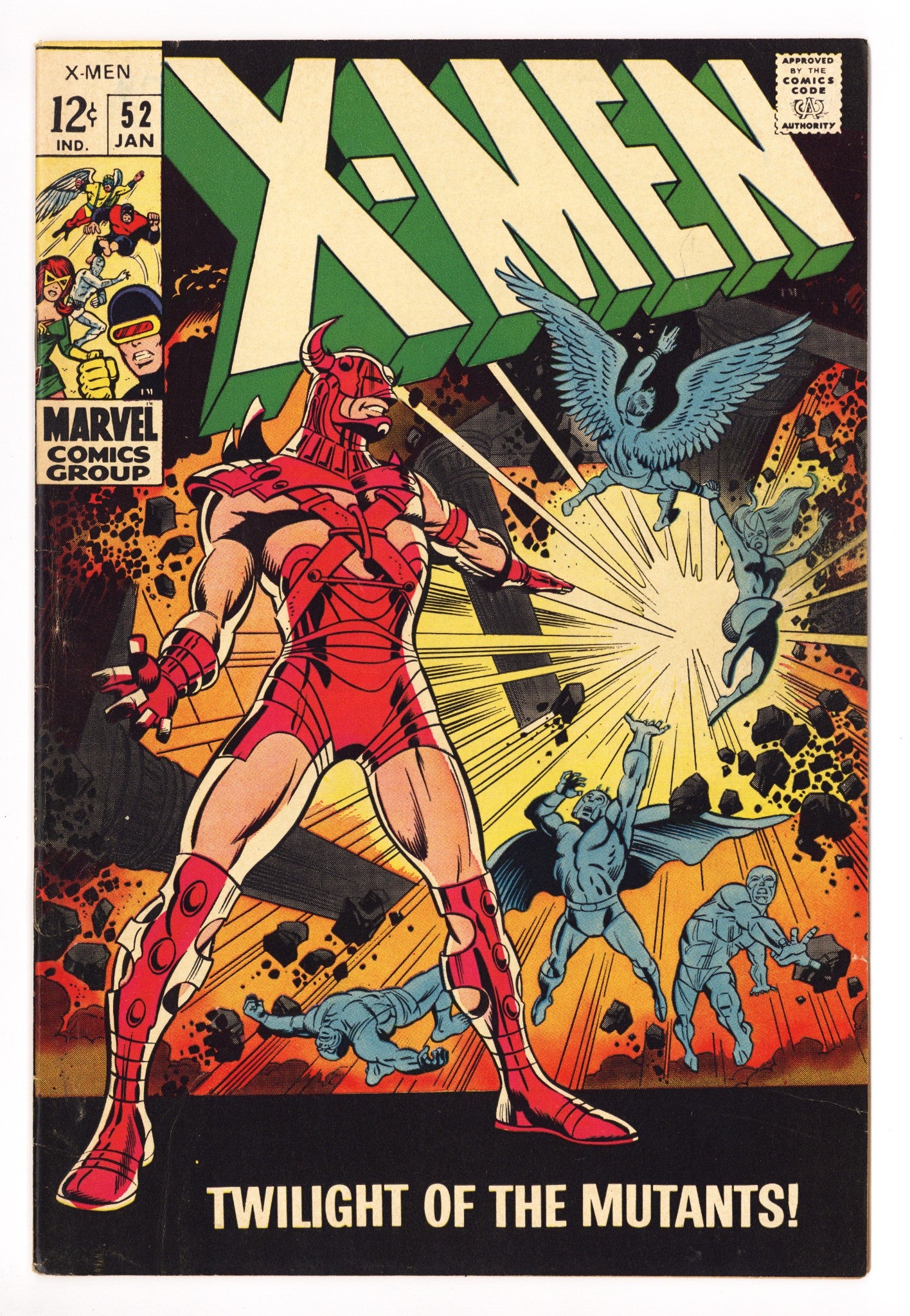 The X-Men Vol 1 52 FN+ (6.5) (1969) 