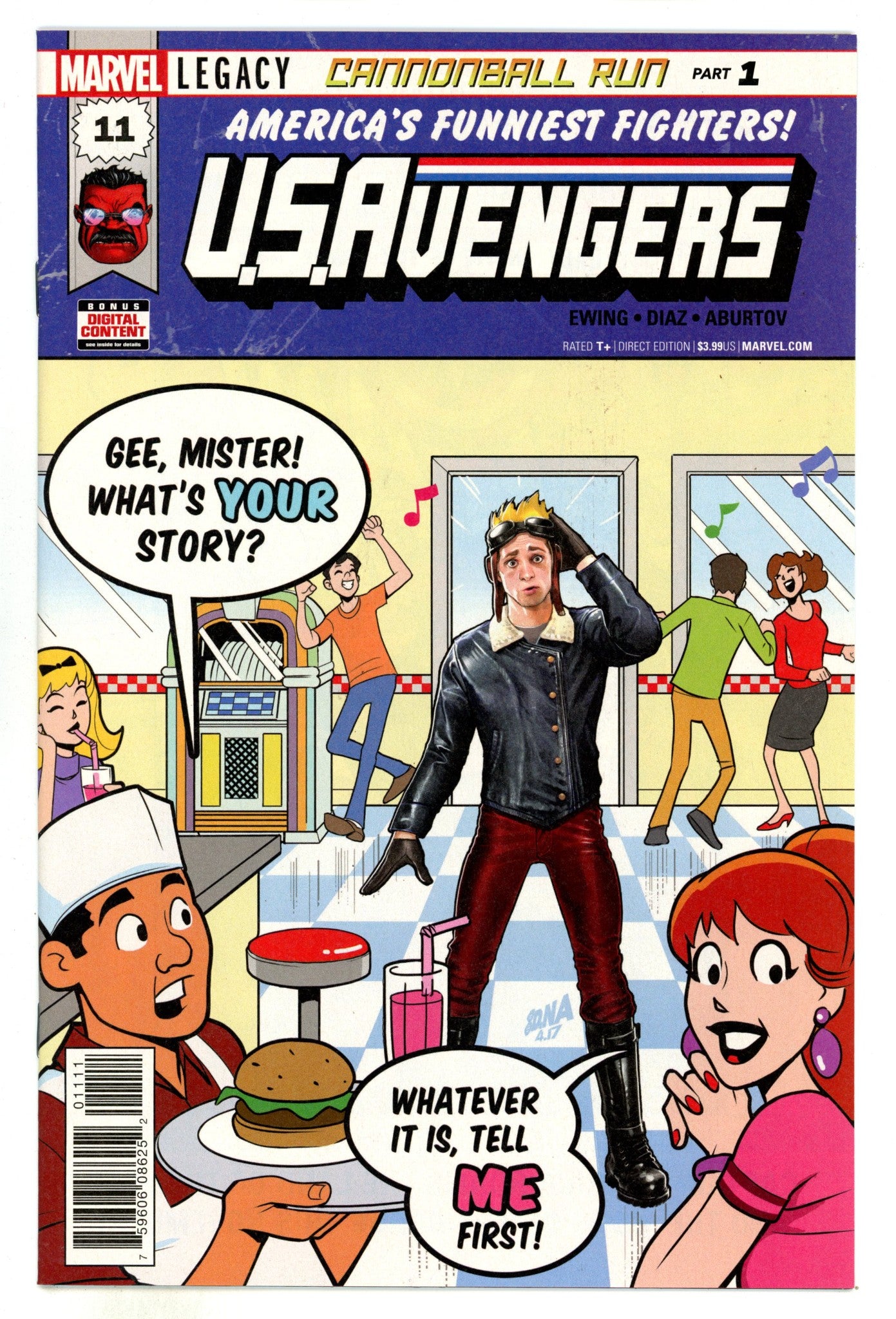 U.S. Avengers 12 High Grade (2018) 