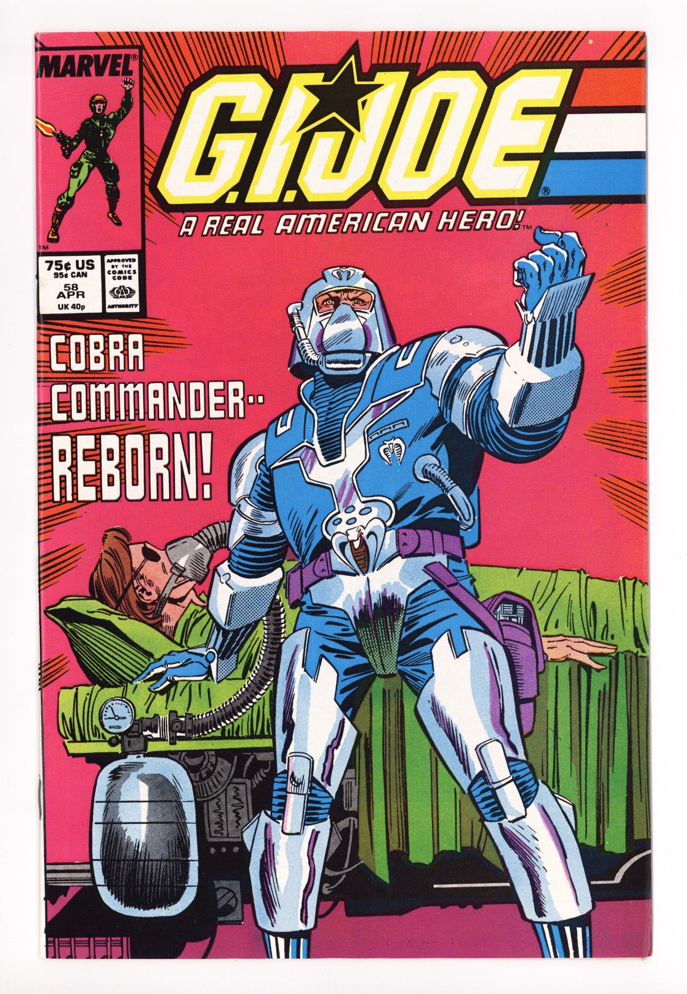 G.I. Joe, A Real American Hero 58 Mid Grade (1987) 