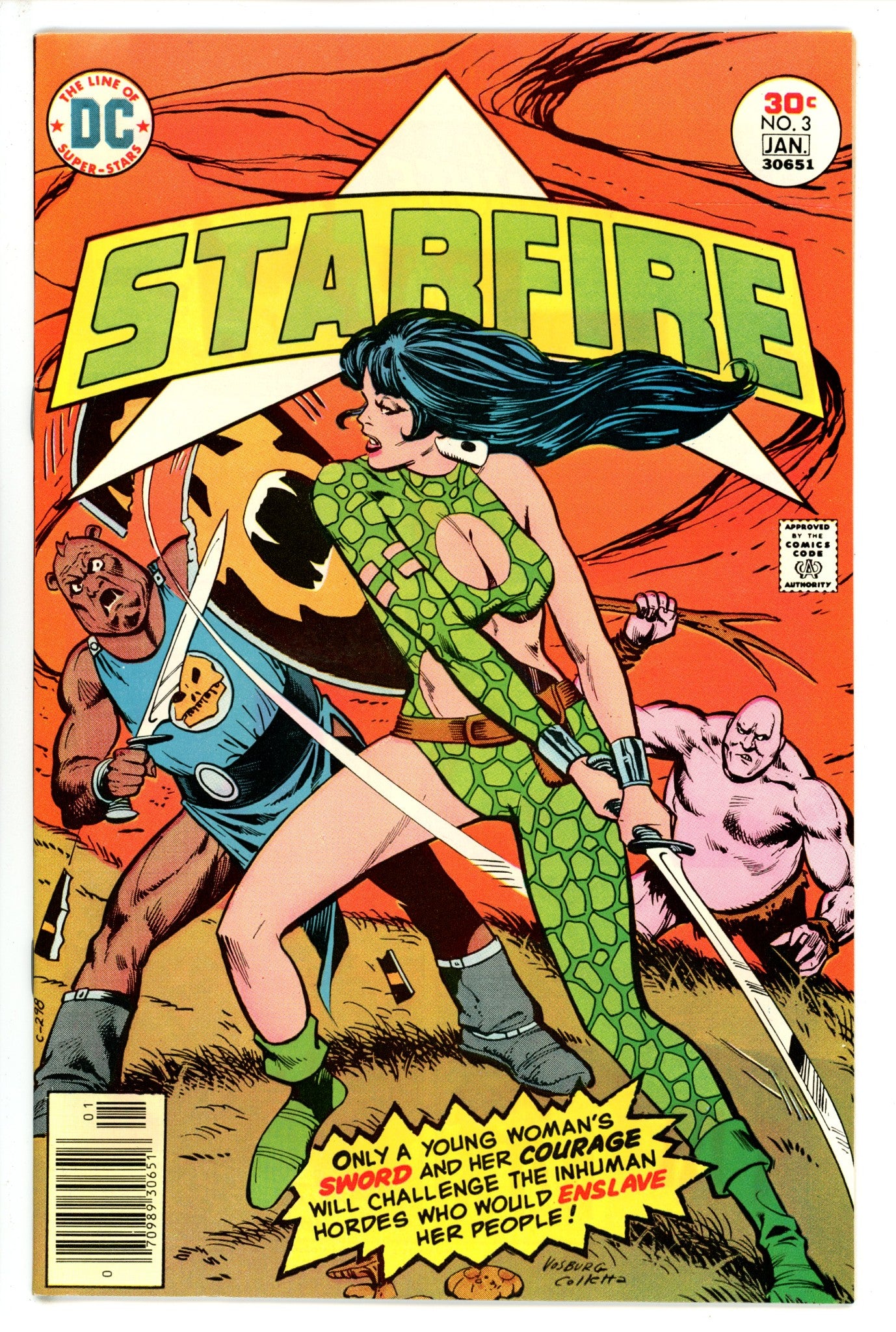 Starfire Vol 1 3 VF/NM (1977)