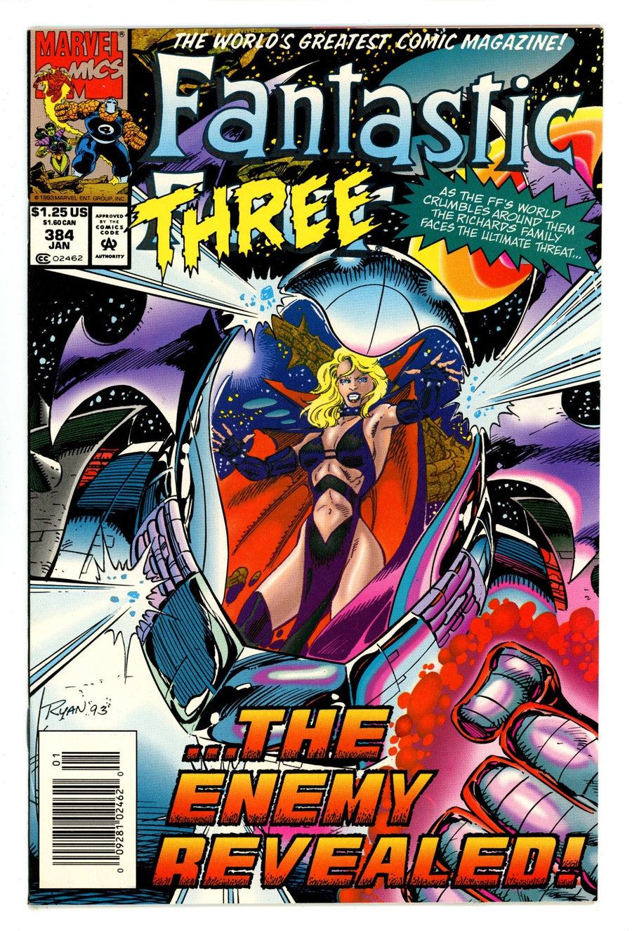 Fantastic Four Vol 1 384  High Grade   (1994)   Newsstand
