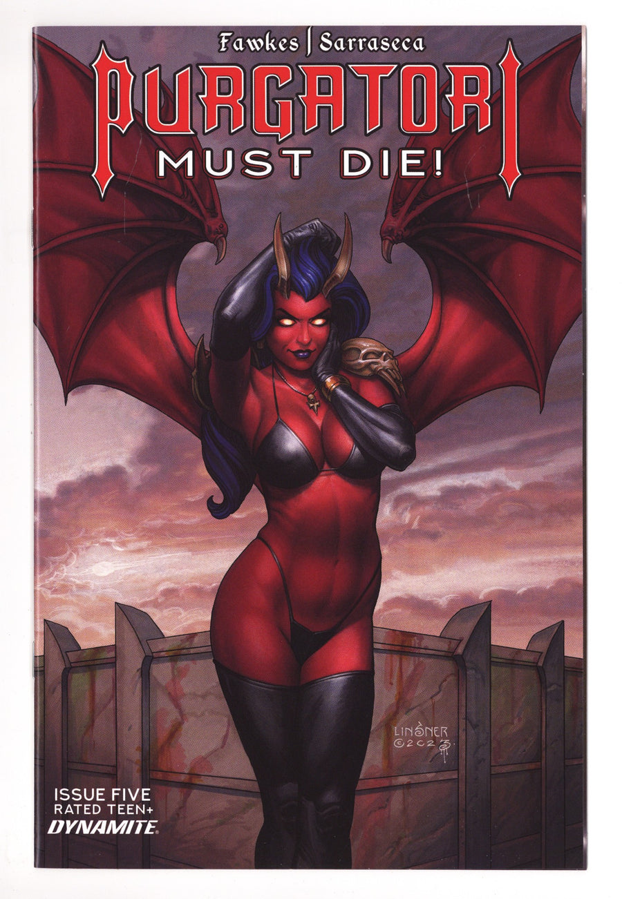 Purgatori Must Die!   5  High Grade   (2023) Linsner     Variant  