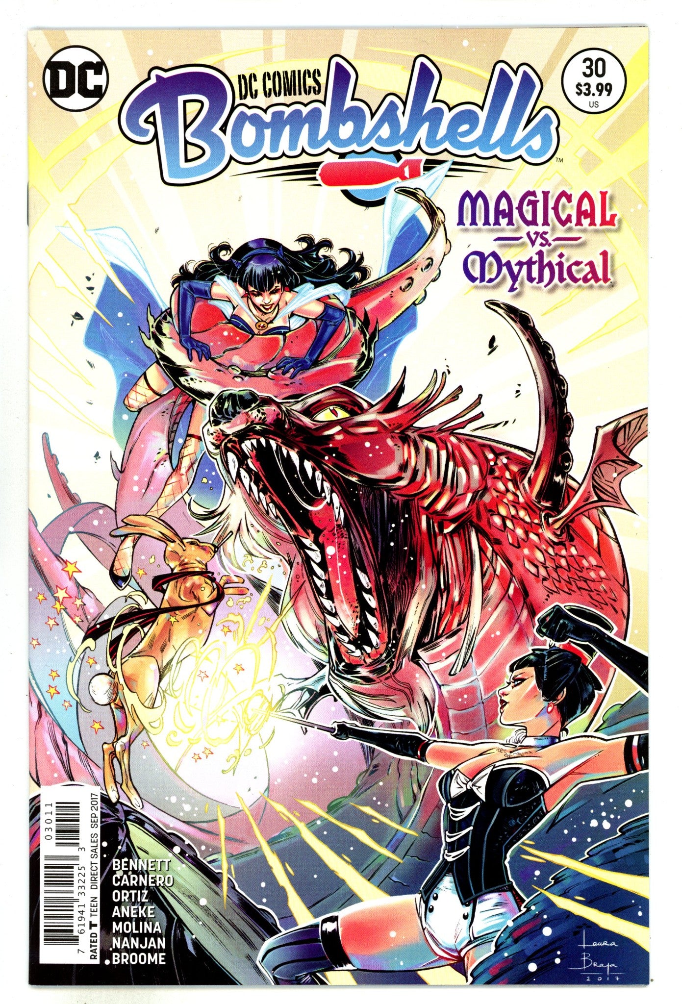 DC Comics: Bombshells 30 High Grade (2017) 