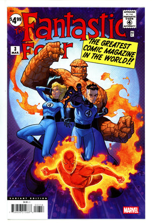 Fantastic Four Vol 1 3 Medina Facsimile Incentive Variant NM (2025)
