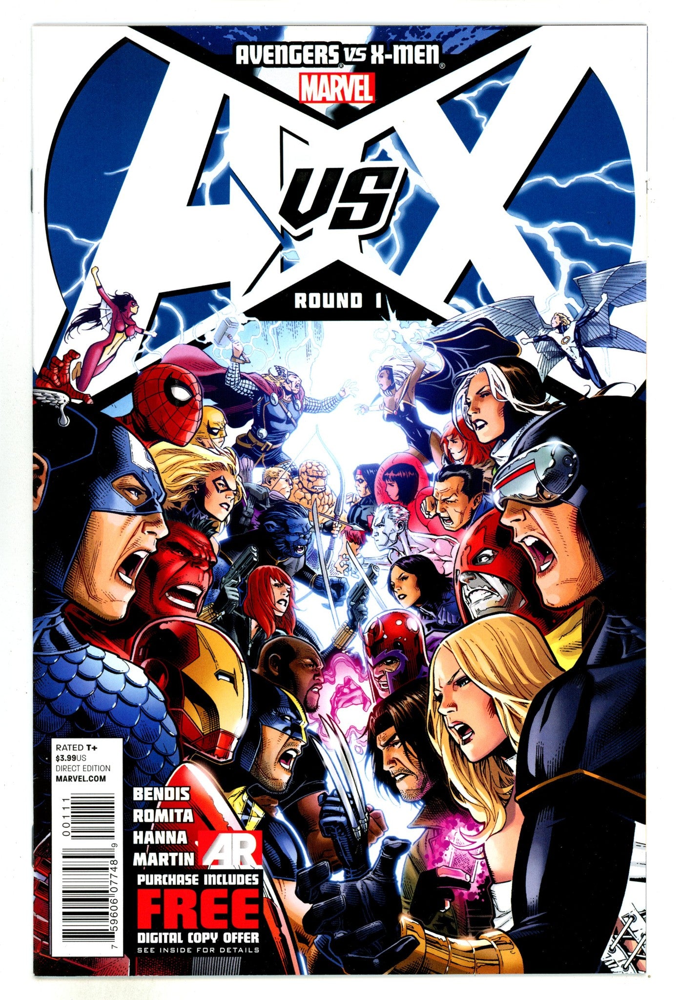 Avengers vs. X-Men 1 High Grade (2012) 