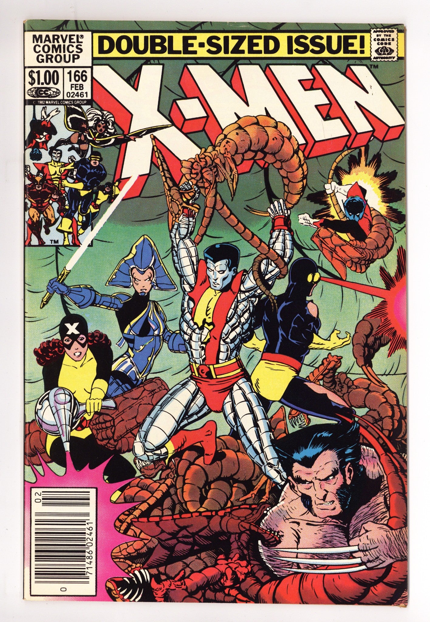 The Uncanny X-Men Vol 1 166  FN/VF (7.0)   (1983)     Newsstand  