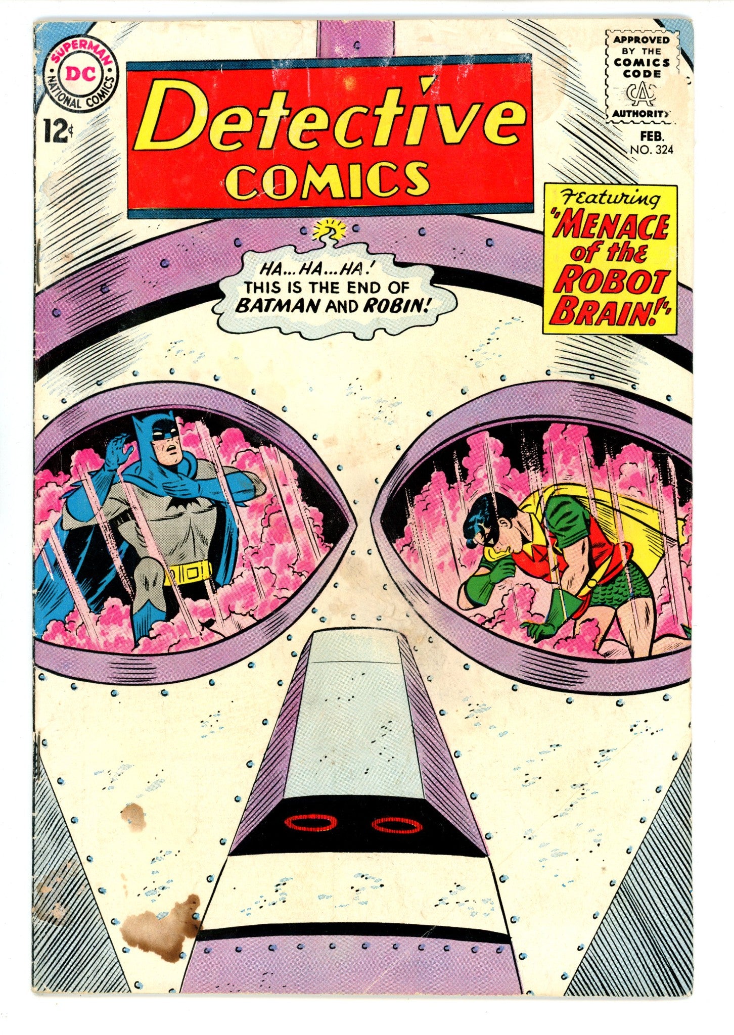 Detective Comics Vol 1 324 VG- (3.5) (1964) 