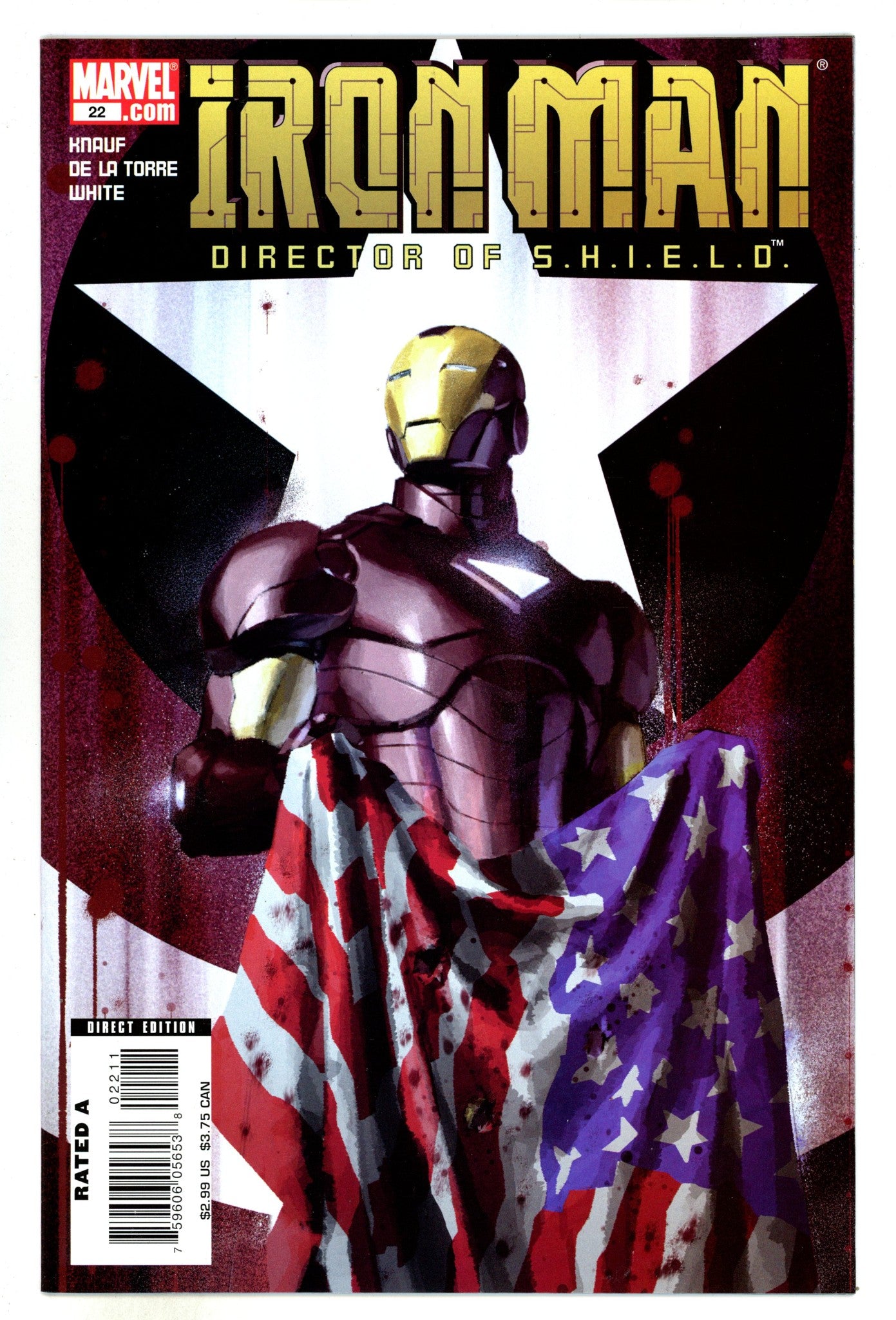 The Invincible Iron Man Vol 4 22 High Grade (2007) 