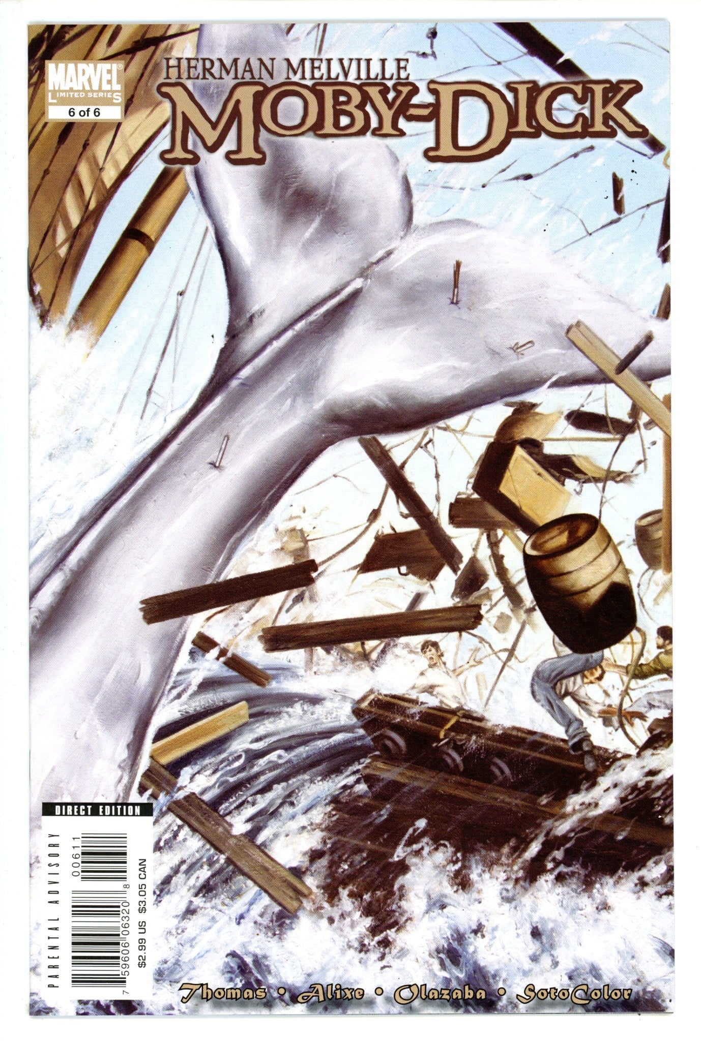 Marvel Illustrated: Moby Dick 6 High Grade (2008)